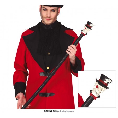 BASTON CALAVERA  CON CHISTERA  85 CMS